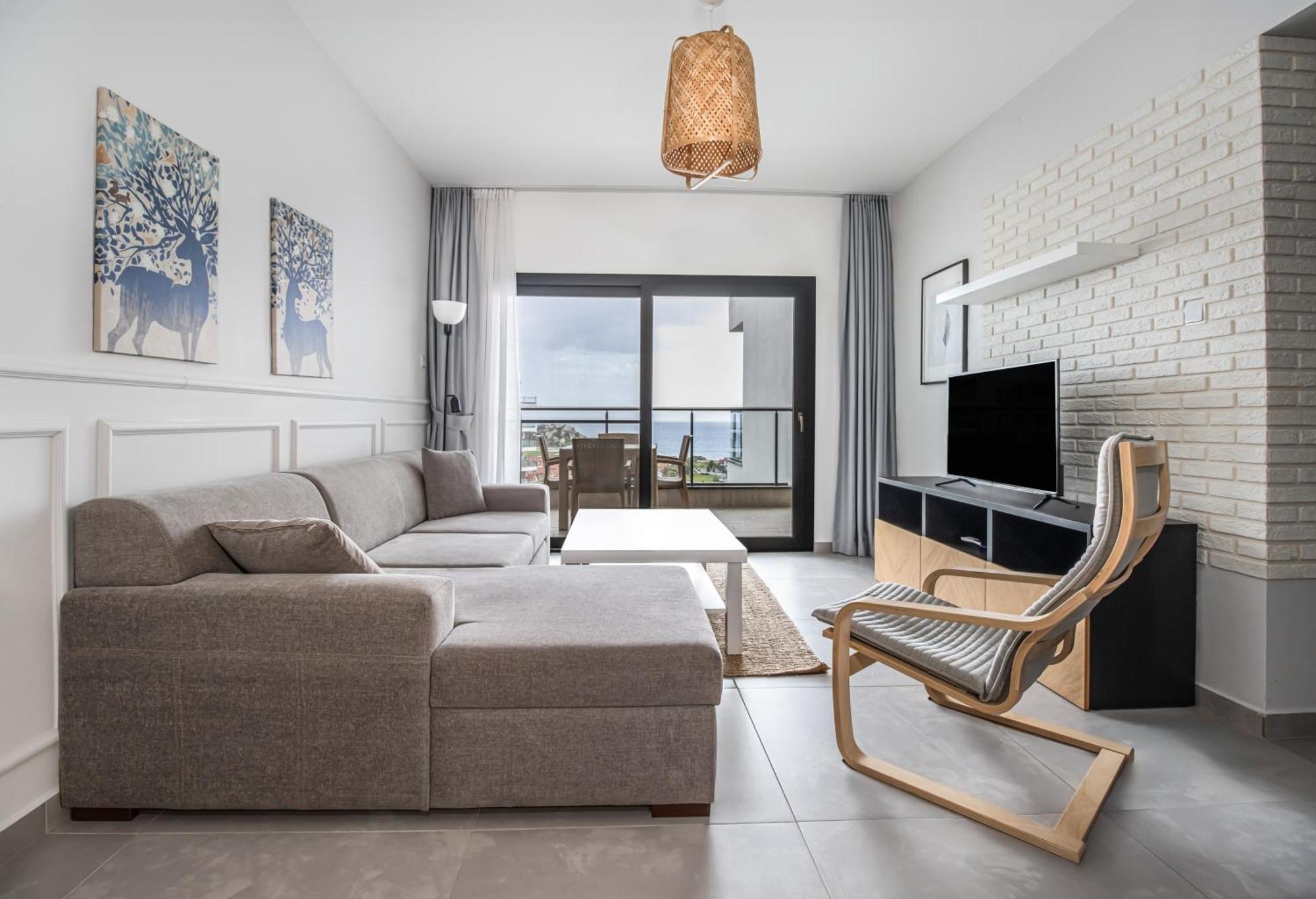 Caesar Blue Seaside Luxury Apartments Gastria Eksteriør billede