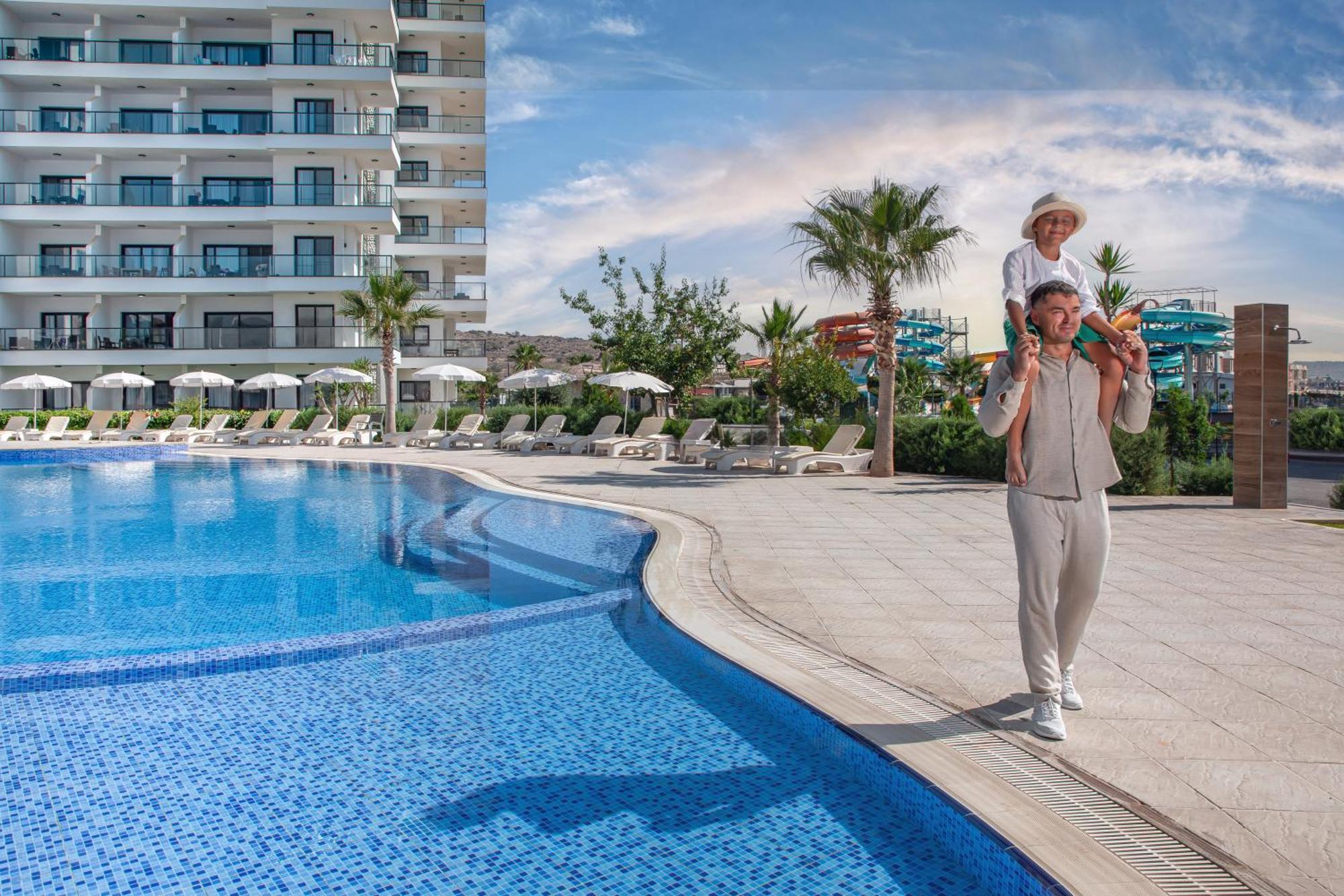 Caesar Blue Seaside Luxury Apartments Gastria Eksteriør billede